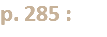 p. 285 :