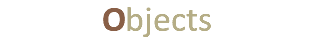 Objects 