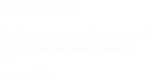 4- Jeu de miroir   5- Autres dessins (hors carnet) inspirés de sceaux minoens   6- Annexes 