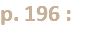 p. 196 :